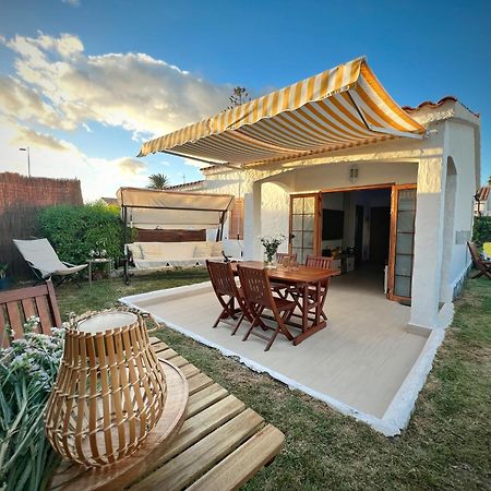 Buzzstays: 1-Bed Bungalow, Garden, Near Yumbo & Beach Maspalomas  Esterno foto